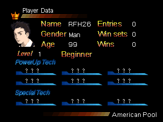 American Pool screenshot 3 for Playstation